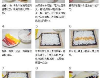 寿司的做法图解