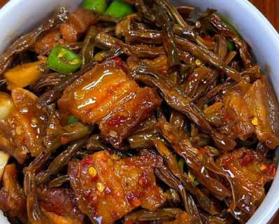 干豆角蒸肉_干豆角蒸肉怎么做