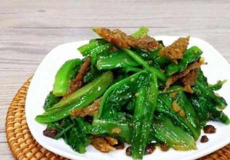 炒油麦菜的做法_炒油麦菜的做法步骤