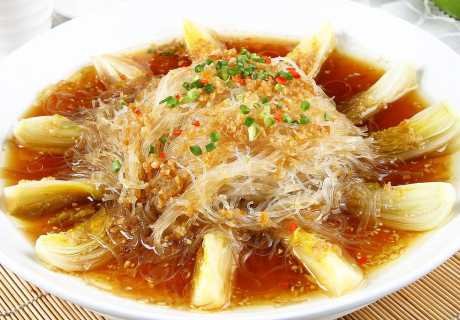 蒜蓉粉丝娃娃菜