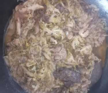 大鹅炖酸菜_大鹅炖酸菜的做法家常