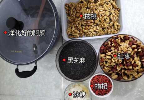 手工东阿阿胶糕的做法