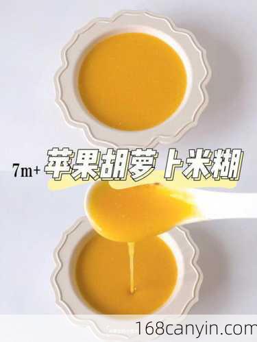 胡萝卜米糊_胡萝卜米糊最佳配方大全