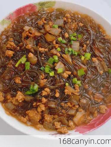 肉末炒粉丝_肉末炒粉丝的家常做法