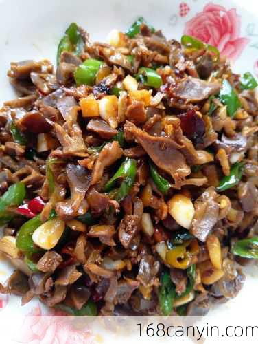 青椒炒鸡胗的做法
