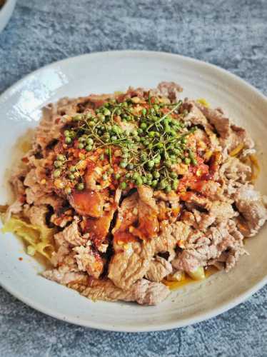 椒麻牛肉的正宗做法