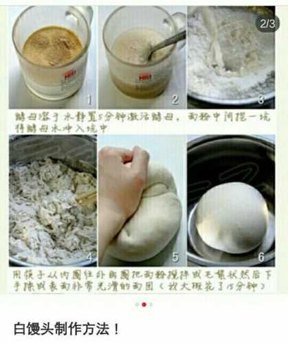 小馒头(玉米淀粉)的做法
