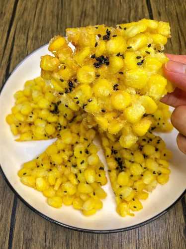 黄金玉米粒的做法