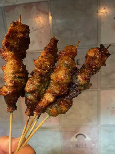 烤猪肉串的做法