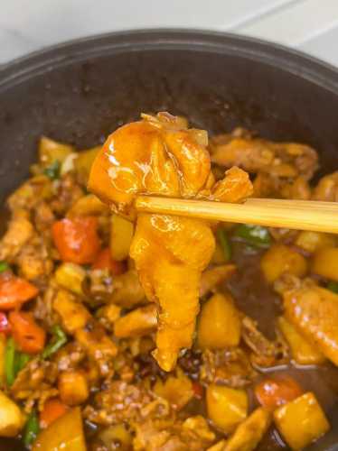 黄焖鸡米饭的做法