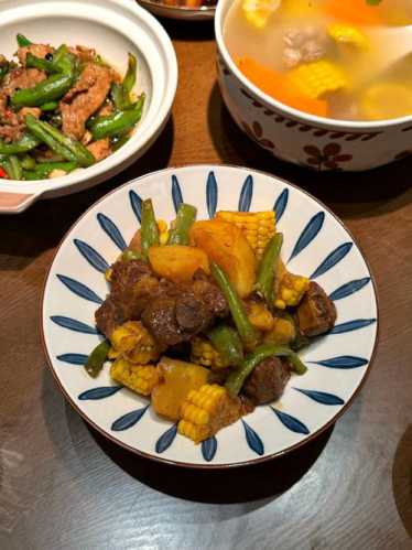 肉炖豆角的做法
