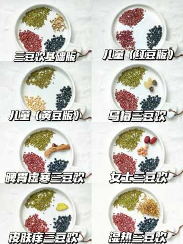 三豆豆浆的做法