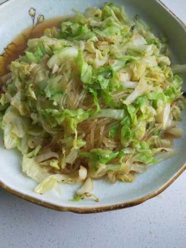 甘蓝_甘蓝炒粉条