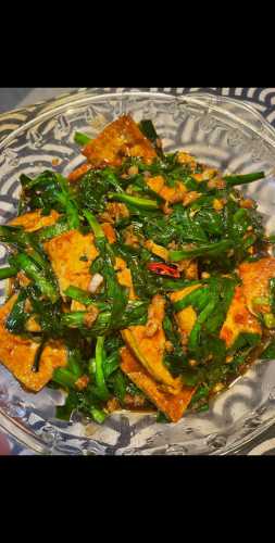 韭菜炒豆腐_韭菜炒豆腐的家常做法