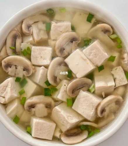 蘑菇豆腐汤的做法