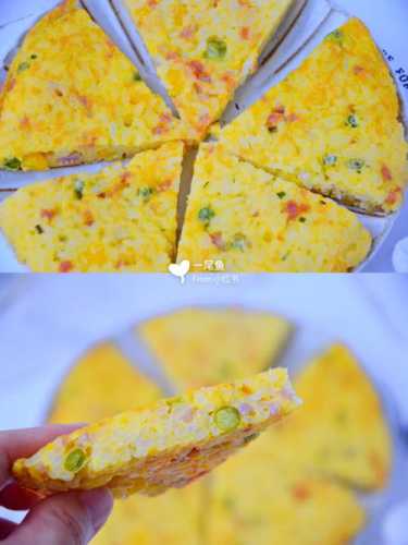 鸡蛋米饭饼的做法