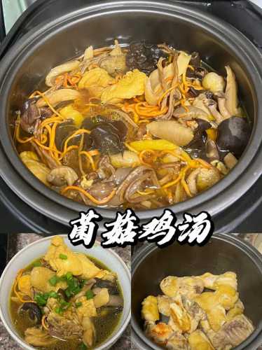 蘑菇炖鸡肉的做法