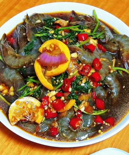 嘎巴虾的做法_辣炒嘎巴虾的做法